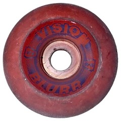 Vintage 1980’s Vision Blurr Skateboard Wheels In Multi Colors 60mm 97A