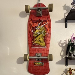 Powell Peralta Steve Caballero Chinese Dragon Red Complete Skateboard