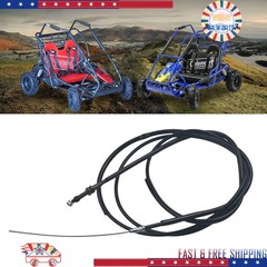 Throttle Cable Out 78″ Inner Wire 85″ For Coleman Powersports Off Road Go Kart
