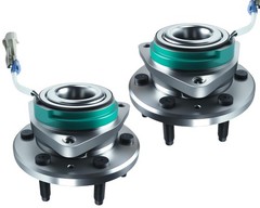 2PCS Front and Rear Wheel Bearing Hub Assembly Fits for Cadillac CTS 04-07 SR…