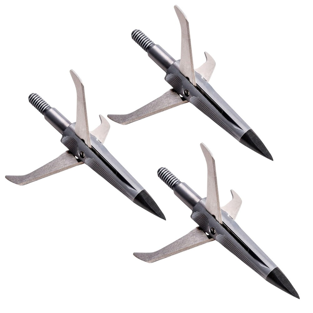 New Archery Products Spitfire XXX 100 Grain Crossbow 2″ Cutting Diameter 3 Pk