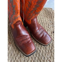 Ariat Men’s Boots Size 8.5 Leather Tennessee UT Vols Boots Size 8.5 D