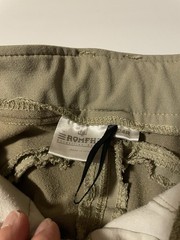 Romfh Women’s Breeches 24R Beige Gray Cotton Blend Equestrian