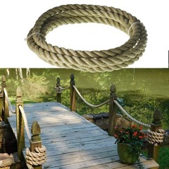 Artificial Manila Heavy Duty PP 3 Strand Twisted Arborist Rigging Rope