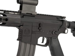 Krytac Full Metal Trident MKII CRB Airsoft AEG Rifle – Keylock – Black