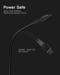 Fast Charging Cable Compatible with Ninebot by Segway MAX G3/G2/G30/G30P/P65/P10