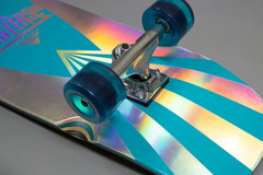 (2-Pack) Dusters California 29.5″ Cazh Cosmic Teal Cruiser Skateboard Complete