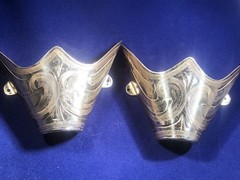 New Western Austin Accent Cowboy Boot Tip Rand Gold Engraved