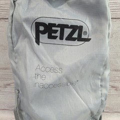 Petzl Gear Pouch Bag Small Climbing Outdoors Packable Black Zipper Mesh Free SHP