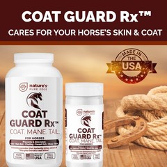 Extra Large. 2 Lbs. Coat Guard Rx™ Daily Preventative Powder for Horses – Coat a