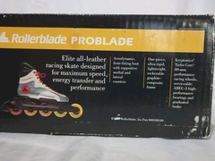 Vintage Rollerblades Problade Elite Inline Skates Mens Size 43 1993 Boss Swiss