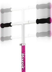 Razor A5 Lux Kick Scooter 200mm Wheels Pink Adjustable Foldable 220lb, 38.6 Inch