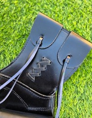 Handmade Leather Belt Archery Quiver with Pouch – side leg Arrow Holder