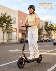 900W ELECTRIC SCOOTER FOR ADULTS 44 MILES RANGE 20MPH 12″ TIRES &DUAL SUSPENSION