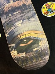 LIMITED EDITION Los Angeles Dodgers Stadium LA Skateboard Deck MLB Baseball