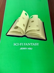 Jerry Hsu Sci-Fi Fantasy 8.5” Swiss Book Skateboard Deck RARE