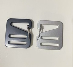 Aluminum Alloy G Hook Metal Buckle 20mm 25mm Adjusters Bag Backpack Webbing DIY