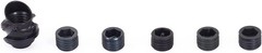 Sopoger Archery 37/45 Hooed Degree Peep Sight Kit 6x 8x Clarifier And 5 Size