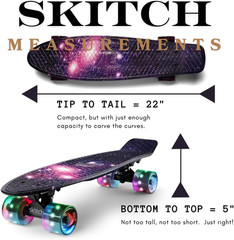 Skateboards for Kids, Teens and Adults | Premium Skateboard Gift Set for Beginne