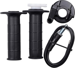 Twist Throttle Grip and Cable Set for 50cc-125cc Gas Mini Dirt Bikes