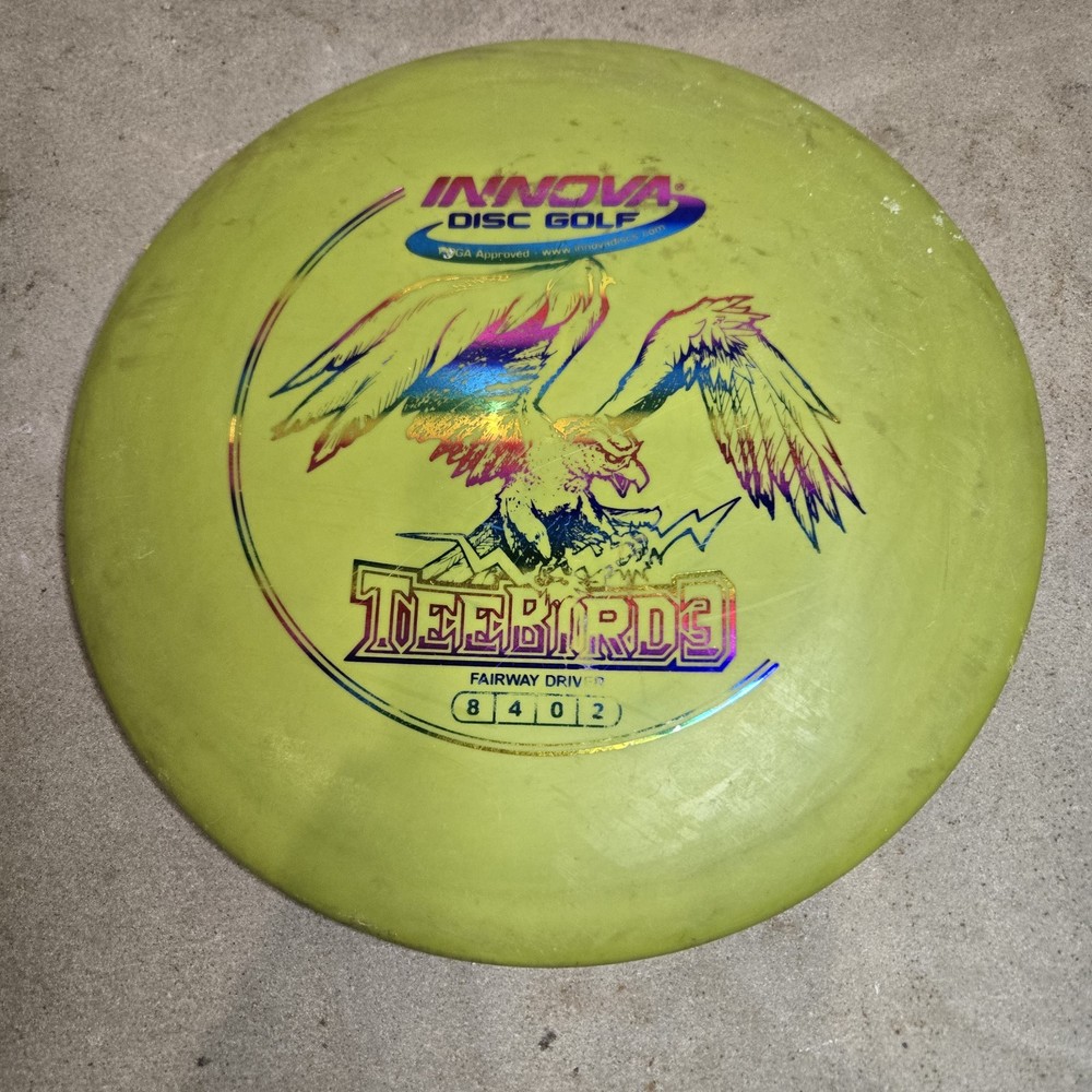 Innova Teebird3 -169g – Excellent Used Fairway Driver Disc – Light Green
