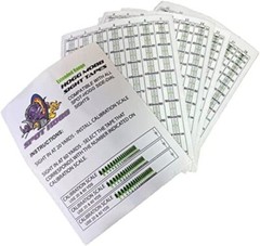 Spot Hogg Archery – Extended Range Replacement Sight Tape/Yardage Tapes 97198