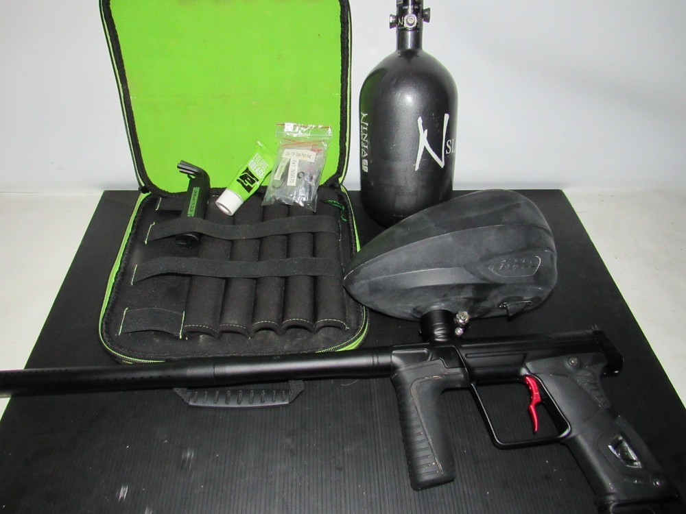 Planet Eclipse Gtek 170R Paintball Gun Marker Kit-Black