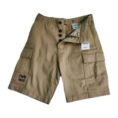 Heritage Ghetto Wear Skateboards Cargo Shorts New with Tag Khaki Men’s Size 28 S
