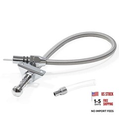 Upgraded Chrome 700R4 4L60E 4L80E Transmission Dipstick, Flexible Firewall
