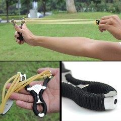 Hunting Professional Heavy Duty Slingshot Kits High Precision Powerful Catapult