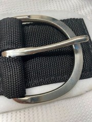 33″ Black Nylon Western Cinch, Felt Lined, – New