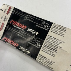 NOS Vintage Psycho Bearings Swiss Style Adrenaline Rush Skateboard 90s Skate