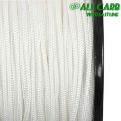 1/8in × 500ft Nylon Solid Braid Rope High UV Abrasion Resistance Industrial