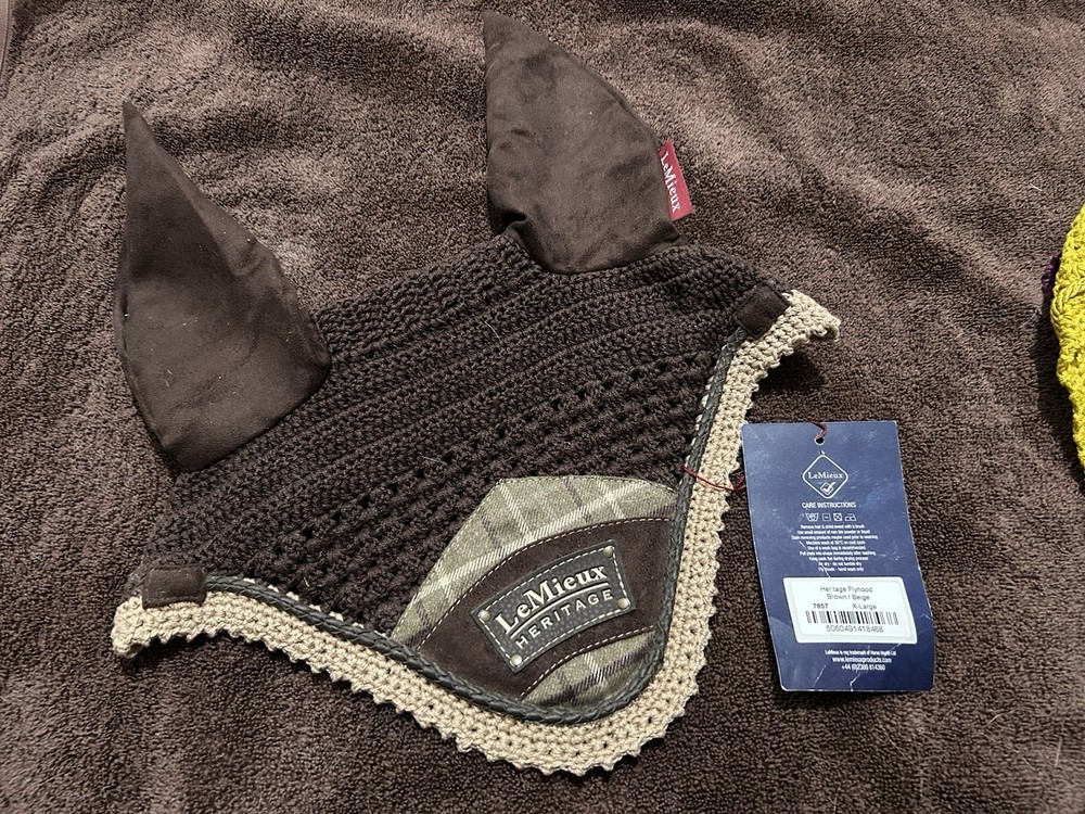 Lemieux Heritage Bonnet Brown-beige Size XL