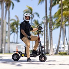 Adult Electric Scooter 2Wheel 5600W 50 MPH E-Scooter Urban Commuter 60V 33AH
