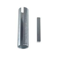 3/4″ to 1″ Crank Shaft Adapter Stainless Kit for Gas Engine Pulley
