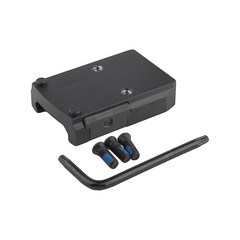Zulisy OAKPlus Red Dot Sight Low Picatinny Mount Adapter Plate for RMR Footprint