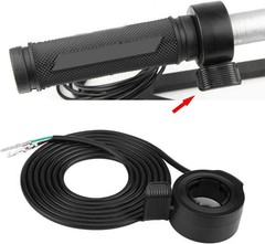 7/8inch 22mm 24-72V Thumb Throttle Speed Control, Universal Thumb Throttle Sp…