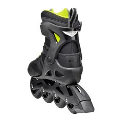 ROLLERBLADE Men’s Macroblade 84 Boa Black and Lime Roller Skates (073706001A1)