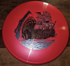 Discraft Big Z Comet Megalodon by Ripper Studios 176g HTF