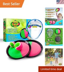 Multi-Color Toss and Catch Game Set – Outdoor Activity for All Ages, 4 Pieces