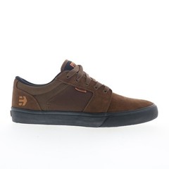 Etnies Barge LS 4101000351201 Mens Brown Skate Inspired Sneakers Shoes