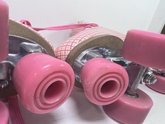 Impala Roller Skates Women’s size 9 Pink/ Tartan/ Lightly used, great condition