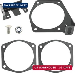 4 Bolt Throttle Cable Bracket Fits for Engine Intakes 92mm-102mm LS LSX LS1 LS2