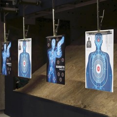 Paper Targets for Shooting Range – 25 x 38 in, 50 Pack, 2 Human 25 x 38″