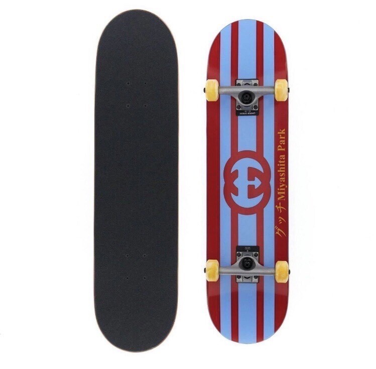 GUCCI Skateboard Miyashita Park Limited Edition Serial No. Unused
