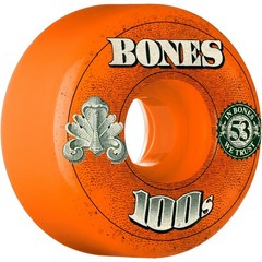 Powell Peralta BONES 100s V4 OG FORMULA Skateboard Wheels 53mm 100a MULTICOLOR
