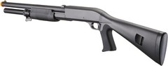 Reliable Airsoft Shotgun with Metal Frame and Polymer Components for Durability