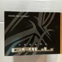 NEW V-Force Grill Paintball Mask PVS Grey on Blue