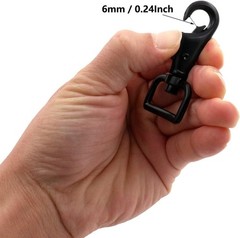 1» Swivel Trigger Tilt & Bump Thumb Knob Bolt Snap Hook Lobster Clasp for Dog L